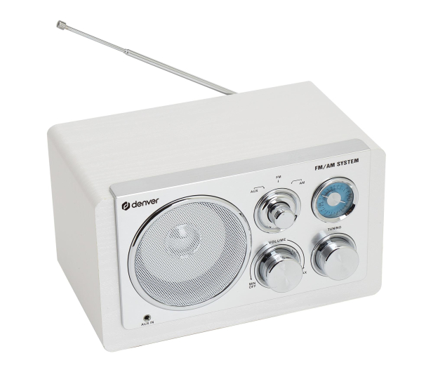 Denver Radio AM/FM Denver TR-63B białe - 1535061 - zdjęcie 2